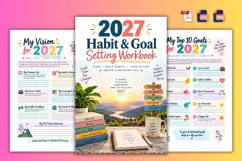 2027 Habit & Goal Setting Workbook Product Image 3