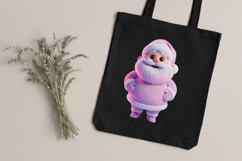 Fluffy Christmas Character Bundle Cute Pastel 3D Christmas Product Image 3