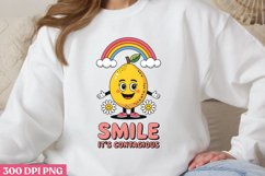 Smile, It s Contagious PNG, Mental Health Sublimati Product Image 3