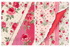 Valentines, Shabby Chic, Papers, Junk Journal Product Image 3