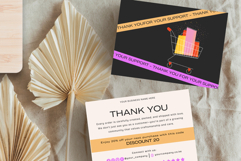 Aesthetic Thank You Card for Small Business | Minimal Product Image 3