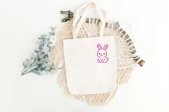 Cute Bunny Outline Embroidery Design Product Image 4