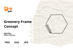 Greenery Frame Concept Product Image 1