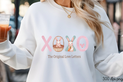 XOXO The original love PNG, Retro Easter Day Sublimation PNG Product Image 3