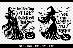 Halloween SVG, Witch, Witchy SVG, Funny Halloween SVG PNG Product Image 3