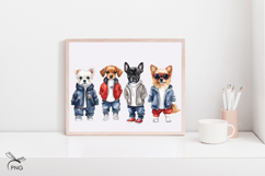 Fashionable dogs sublimation Product Image 2