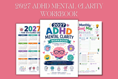 2027 ADHD Mental Clarity Workbook Product Image 3