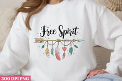 Free spirit PNG, Dog Mom Sublimation PNG Product Image 3