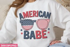 American Babe PNG, 4th Of July Sublimation PNG Product Image 3