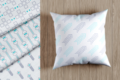 10 seamless geometric vector patterns Product Image 3