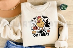 Halloween Ghost Chicken Sublimation PNG Design Product Image 3