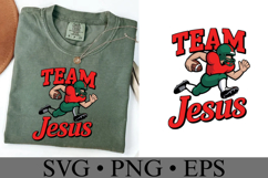 Team Jesus Svg | Game Day Svg | Sport Svg | Shirt Svg Product Image 3