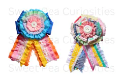 Bows, Ribbon, Lace , Clipart, Ephemera, PNG, Junk Journal Product Image 3