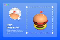 Tasty Soft 3D Snack Icons Collection Product Image 3