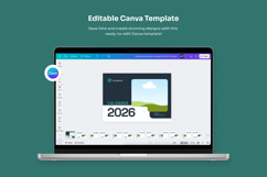 Corporate Desk Calendar 2026 Product Image 3
