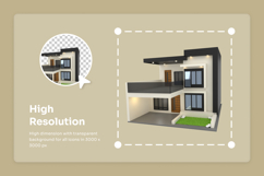 Building &amp; Interior 3D Icon Pack Product Image 3