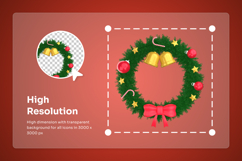 Christmas Decoration 3D Icon Pack Product Image 3