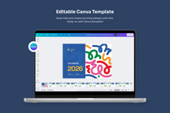 Modern Fintech Desk Calendar 2026 Product Image 3