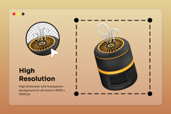 Smart Gadget 3D Icon Set Product Image 3