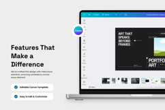 Modern Illustration Portfolio Brochure Product Image 3