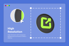 Video Content Creator 3D Icon Pack Product Image 3