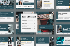 AI Fintech - PowerPoint Business Presentation Product Image 3