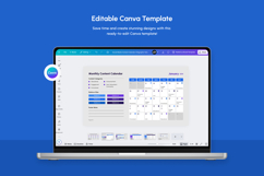 Monthly Content Planner Infographic Product Image 3