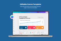 Engagement Metrics Dashboard Infographic Product Image 3