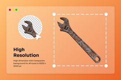Construction &amp; Tools 3D Icon Pack Product Image 3