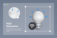 Modern Smart Home 3D Icons Product Image 3