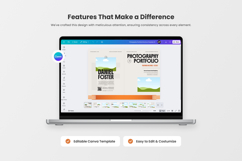 Modern Photographer Portfolio Brochure Product Image 3