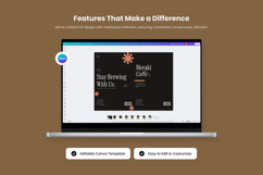 Premium Café Marketing Brochure Product Image 3