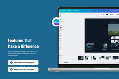 SaaS Product Launch Annual Report Brochure Product Image 3