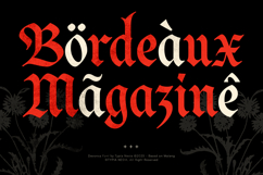 Devonxa - Gothic Blackletter Font Product Image 3