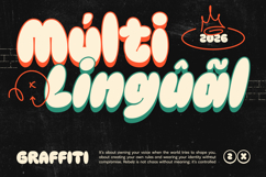 Flukin - Bubble Balloon Graffiti Font Product Image 3