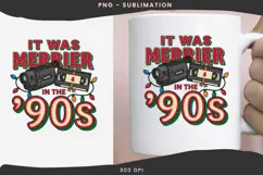 90's Christmas png design for T-shirts Product Image 3