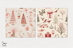 Christmas digital paper, seamless pattern Product Image 3