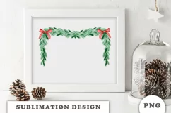 Watercolor Christmas Decor sublimation png Product Image 3