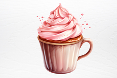 Christmas Hot Cocoa Cup Sublimation PNG Product Image 3