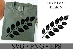Christmas Leaves Svg | Christmas svg | Shirt Svg Product Image 3