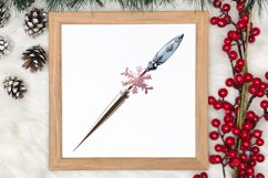 Winter Sewing Clipart Sublimation, Winter Sewing Clipart Product Image 3