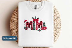 Mimi Christmas sublimation PNG Design, PNG Sublimation Product Image 4