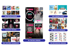 Social Media Promotion Templates Bundle|Canva Video &amp; Image Product Image 3