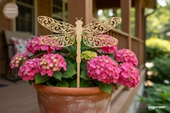 Dragonfly Garden Stakes SVG Bundle | Glowforge | Laser Cut Product Image 3