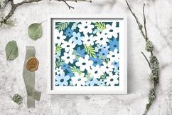 Beautiful Flower paper cut| flowers SVG| Layered paper cut Product Image 2