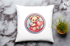 Cute Teddy Bear clipart sublimation png Product Image 3