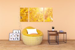 Set of 3 Canvases Mock Up,Living Room Mockup,Wall Art Dispay Product Image 4