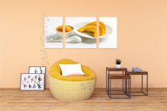 Set of 3 Canvases Mock Up,Living Room Mockup,Wall Art Dispay Product Image 2