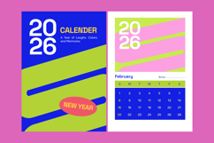 Creative School Wall Calendar 2026 Product Image 3