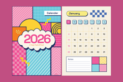 Playful Academic Wall Calendar Product Image 3